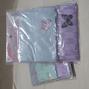 Children cotton face masks. 3 sets of 2
